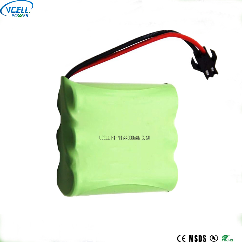 Batería NiMH de 3,6 V AA 800 mAh
