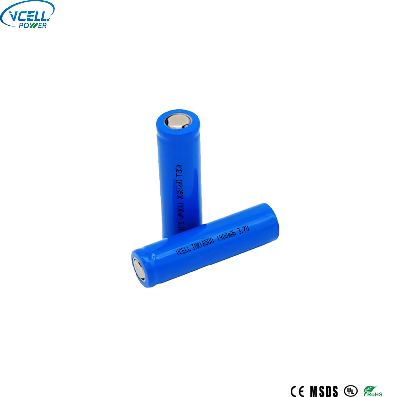 Batería de iones de litio INR18500 de 3,7 V 1900 mAh