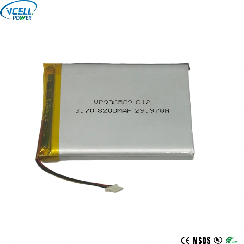 986589 3.7V 8200mah Nueva batería LiPo