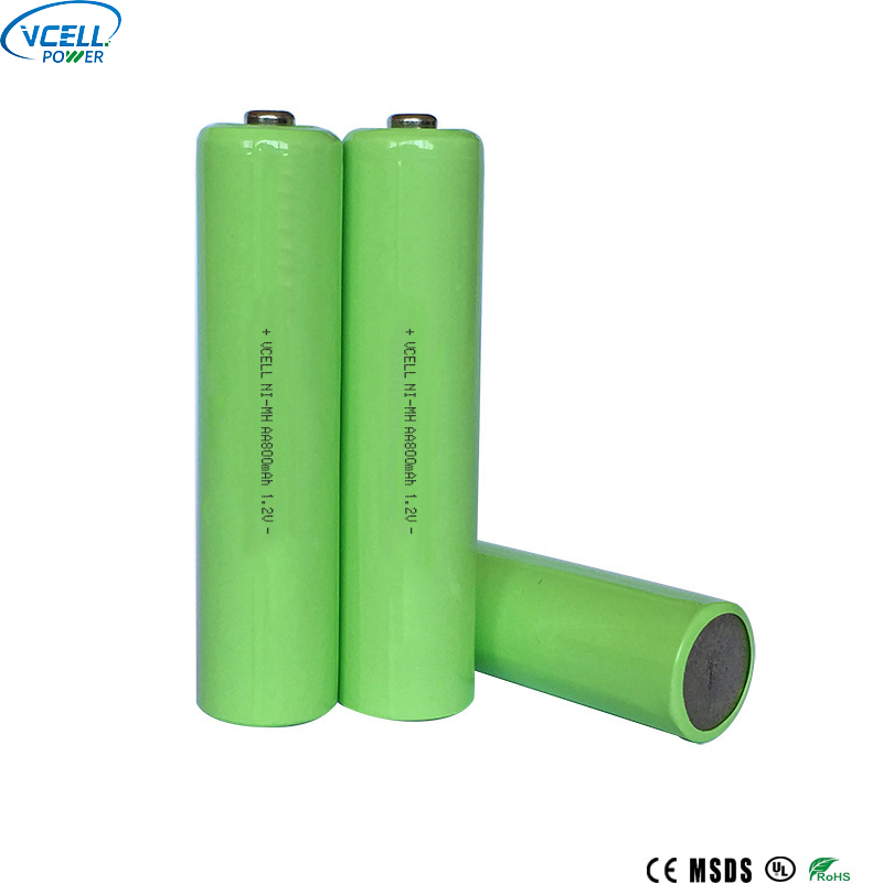 Batería recargable NIMH AA 800mAh 1,2V